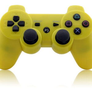 Joystick Inalambrico Ps3 Play Station 3 Compatible Amarillo - Imagen 1