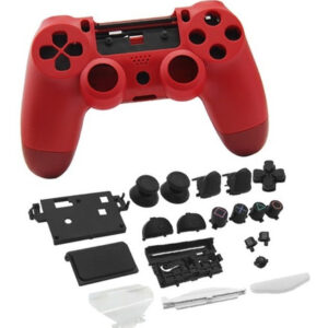 Carcasa Joystick Inalambrico Ps4 Roja Jdm 040 - Imagen 1