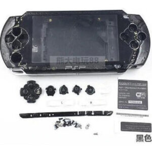 Carcasa Original Completa Psp 1000 Negra - Imagen 1