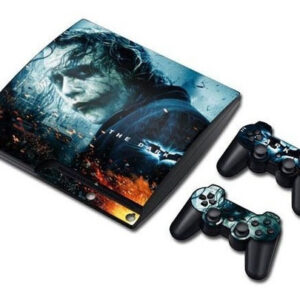 Vinilo Skin Adhesivo Pegotin Ps3 Slim Bat Dark Knight - Imagen 1