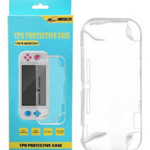 Funda Protector Silicona Transparente Nintendo Switch Lite - Imagen 1