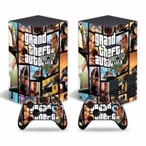 Vinilo Skin Adhesivo Pegotin Plotter Xbox Series X GTA 5 - Imagen 1