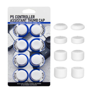 Thumbstick Analogo Mando Para Ps5 Playstation 5 Blanco X 8 - Imagen 1